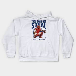 Yadier Molina Thou Shall Not Steal Kids Hoodie